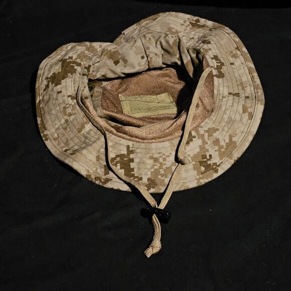 NEW USMC MCCUU Cover Field Desert MARPAT Combat Boonie Cover Size Medium - Picture 4 of 7